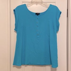The Limited Turquoise Blouse, Size Large